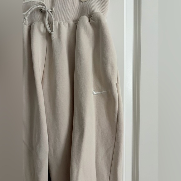 Nike Matching Set | Phoenix Hoodie (Lg) and Joggers (M) in Light Orewood - Picture 5 of 8